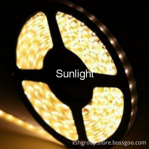 Popular 60leds flexible LED strip 5050 IP65 14.4W 60leds/m